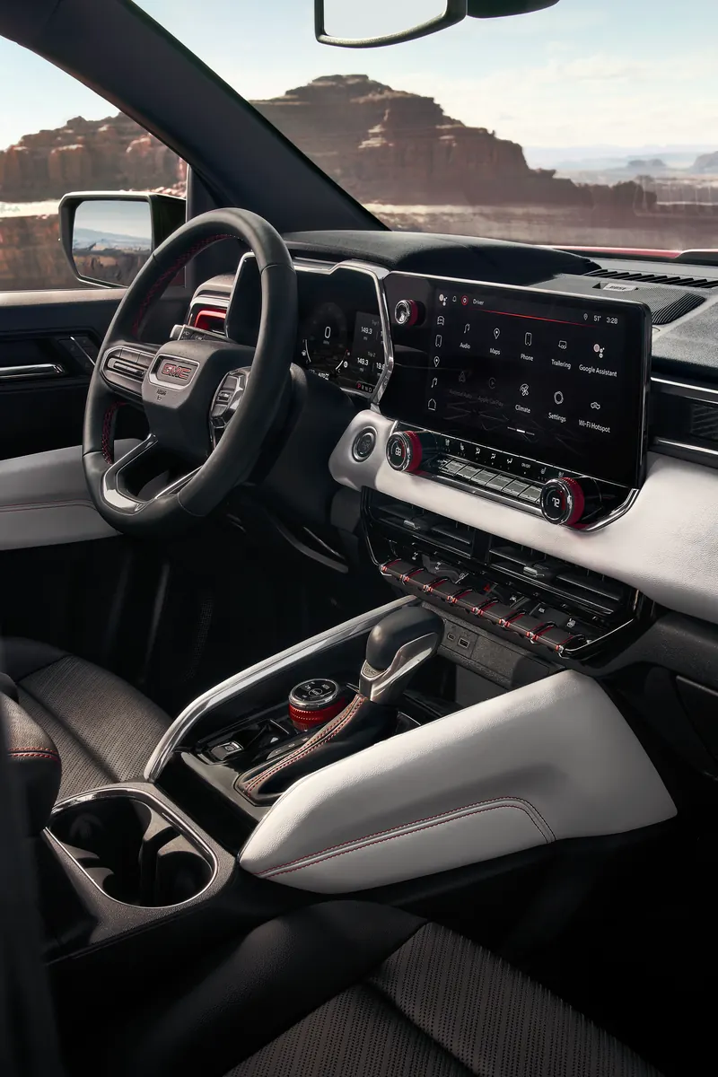 2026 GMC Canyon infotainment system at Wegner Auto Company Buick GMC in PIERRE SD